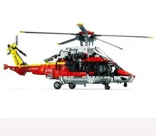 LEGO Technic Airbus H175 Rescue Helicopter 42145  full Set Box/Manual