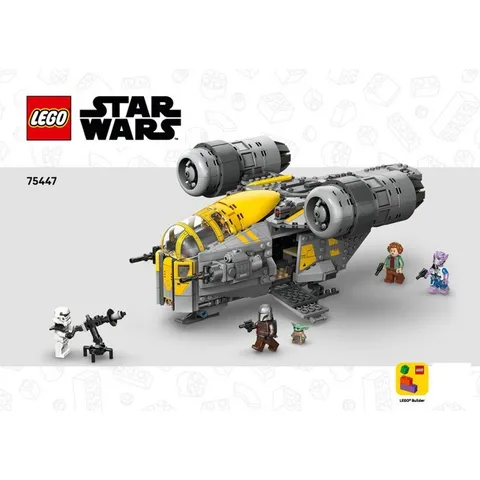 New LEGO Star Wars - The Razor Crest - 75447 - Instructions Manual ONLY