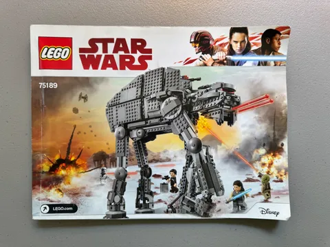 LEGO Star Wars Instructions ONLY for set 75189 First Order Heavy Assault Walker