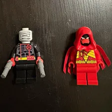Lego Batman custom Hush and Azrael minifigures