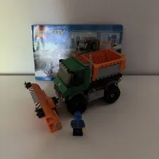 LEGO City 60083 Snowplow Truck 100% Complete w/ Instructions No Box