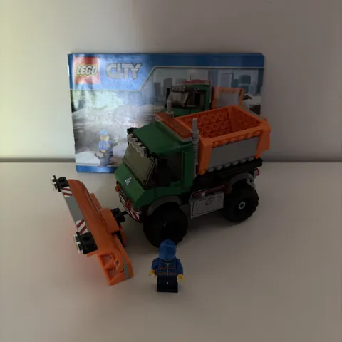 LEGO City 60083 Snowplow Truck 100% Complete w/ Instructions No Box