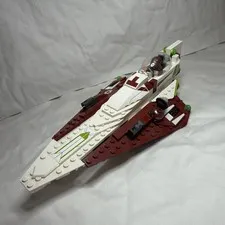 Lego Star Wars Obi-Wan Kenobi's Jedi Starfighter # 75333 98% Complete