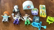Lego Duplo Doctor visit Figures Patient Xray Growth Chart Scale  Syringe ++