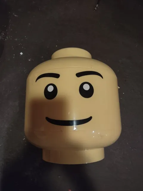 Lego Minifigure Tote Storage Bucket