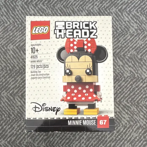 LEGO 41625 BRICKHEADZ: Minnie Mouse Rare New Sealed