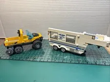 LEGO City Incomplete Vehicles Trailer And Snow Cat Used