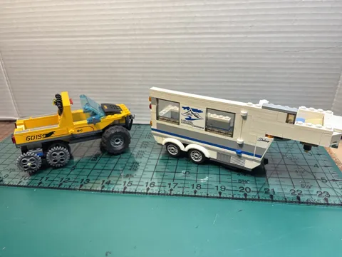 LEGO City Incomplete Vehicles Trailer And Snow Cat Used