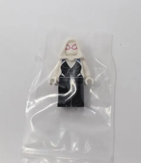 NEW LEGO Spider Man Ghost Spider Minifigure Spider Gwen White Hood SH543 Hero