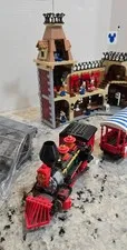 LEGO 71044 Disney Train and Station, Complete, Pre-Owned, No Box, With Mini Figs