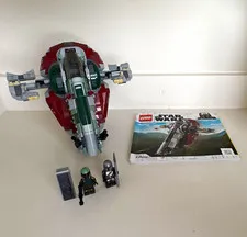 LEGO Star Wars 75312 Boba Fett's Starship 593pc Complete Set - Missing Box