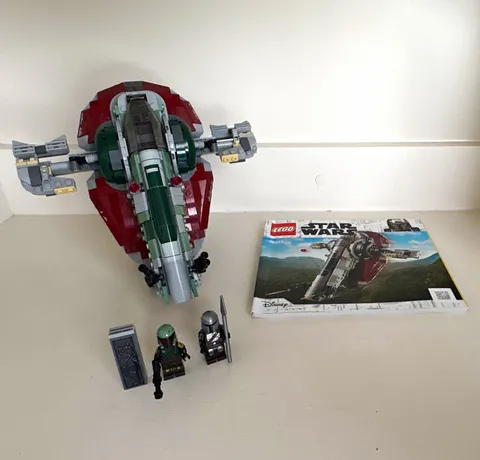 LEGO Star Wars 75312 Boba Fett's Starship 593pc Complete Set - Missing Box