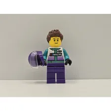 LEGO Speed Champions NASCAR Camaro ZL1 Driver Minifigure sc120 Helmet New