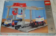 Lego Trains 7823 Container Crane Complete with Instructions