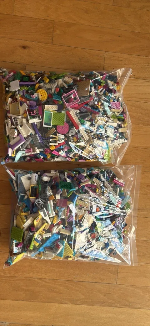 LEGO Friends Bulk Lot Mix Bricks 20 Pounds with Mini Figures Accessories