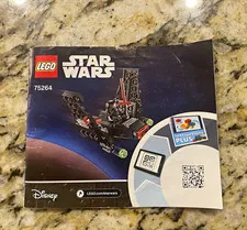 LEGO Star Wars 75264 Kylo Ren's Shuttle Microfighter Illustrated Manual Booklet