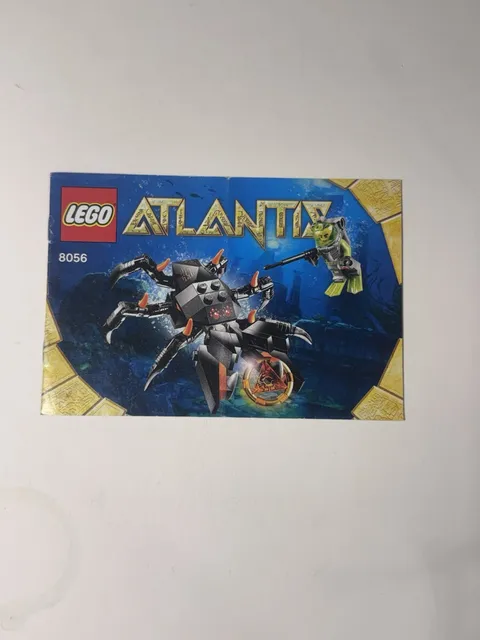 LEGO Atlantis: Monster Crab Clash (8056) INSTRUCTIONS ONLY