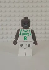LEGO NBA Basketball - Antoine Walker Minifigure  (nba040) - White Uniform
