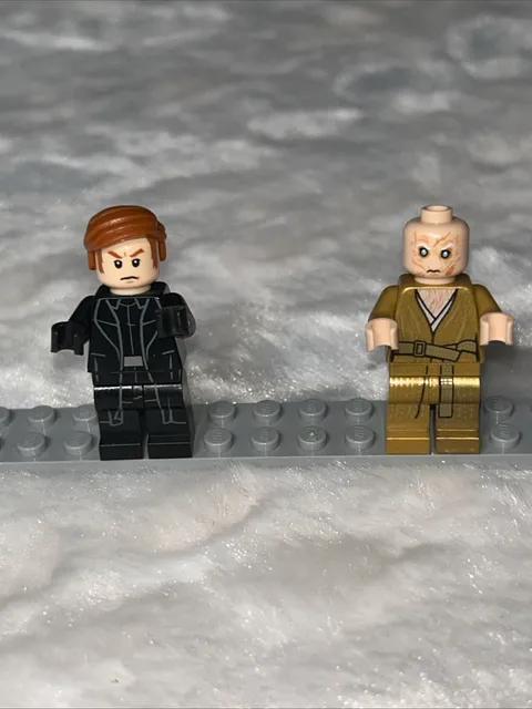 Lot Of 2 LEGO Star Wars Supreme Leader Snoke Minifigure sw0856 Hux Sw0854