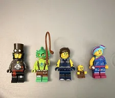 LEGO Movie Minifigures Lot of 5 w/ Accessories
