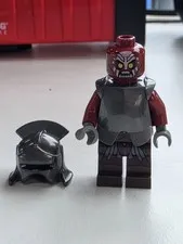 Lego LOTR Hobbit Minifigure - Uruk-hai (lor008) w/ Armor