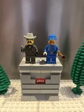 LEGO ® - Western Lot Minifigures Cavalry Soldier ww005 And Sheriff ww021 *read