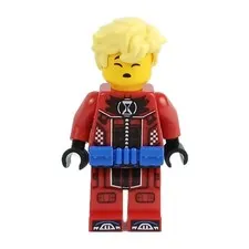 LEGO DREAMZzz COOPER Minifigure Red Racing Suit drm027
