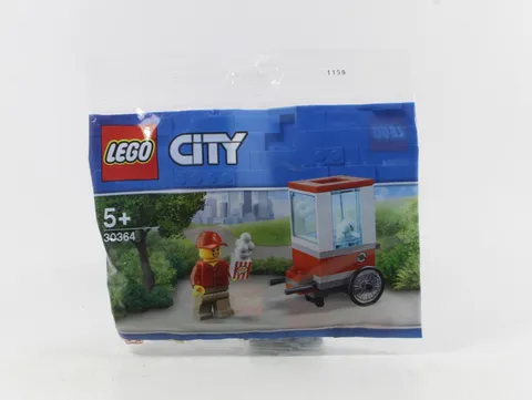 LEGO 30364 City Popcorn Cart Polybag Unopened, Original Packaging