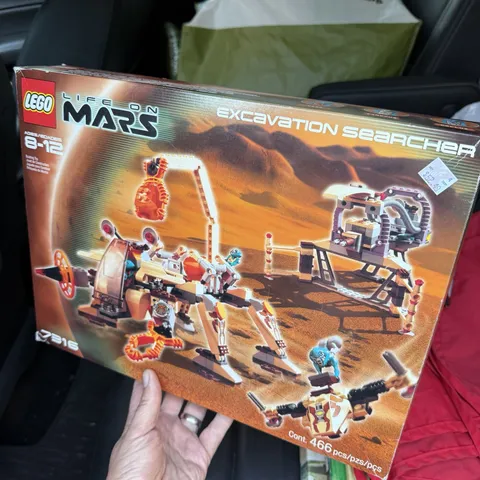 Original authentic Empty BOX ONLY for LEGO 7316 Life on Mars Excavation Searcher