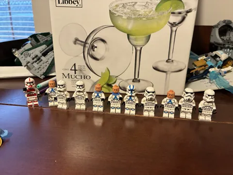 Lego Star Wars Minifigure Multiple Different Sets And Figures And Weapons