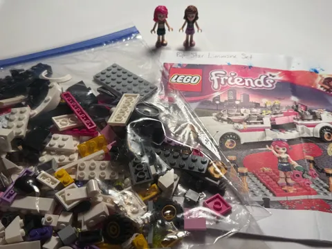 LEGO Friends 41107 - Pop Star Limousine - 100% Complete - No Box or Manual -Used