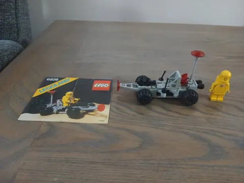 LEGO Space: Crater Crawler (6826) 100% Complete w Minifigures & Instructions