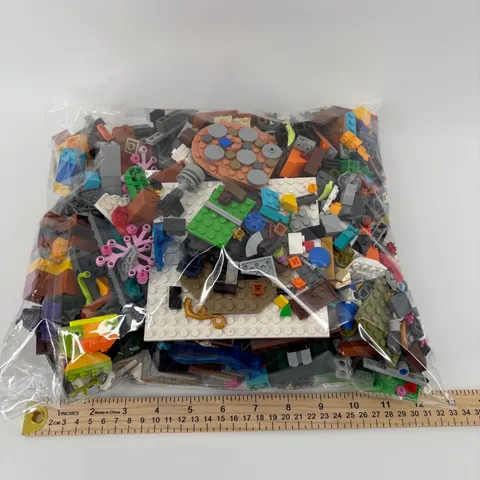 LEGO Bulk Bricks 3.8 pound Multi Building Blocks Mixed Parts Lot