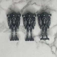 Lot of 3 LEGO Star Wars Super Battle Droid Minifigs Blaster Arm B1-438