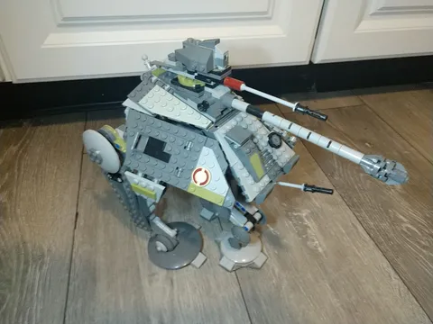 Lego star wars Revenge of the sith At-Ap Walker #75043 Missing 3 Minifigures 99%