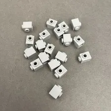 Lego 87087 47905 Light Gray Replacement Parts Pieces Lot of 19
