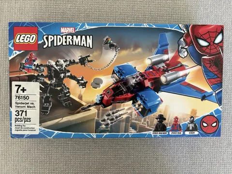 LEGO Spider-Man: Spiderjet Vs Venom Mech (76150) Spider-Man Noir | NISB
