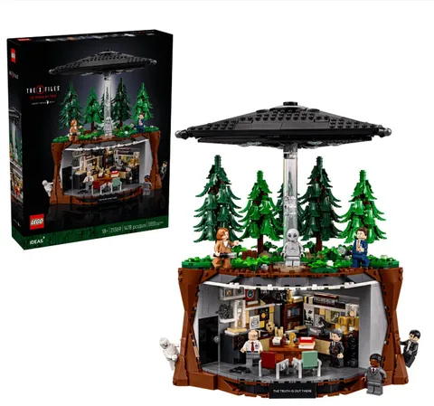 LEGO #21369 The X-Files: Set Build ONLY! NO MINIFIGS! Preorder: Ships August 4th