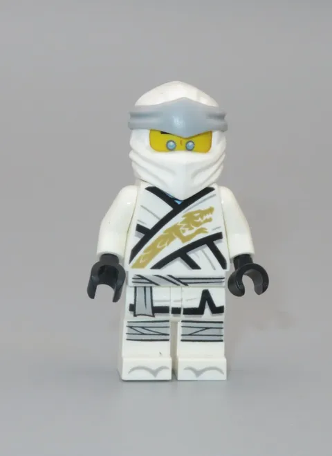 LEGO Ninjago Zane Legacy white minifigure Ninja 70670 70667 70661