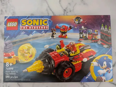 LEGO 76999 Sonic The Hedgehog: Super Sonic Vs. Egg Drillster 🦔 | NEW | SEALED |