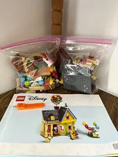 LEGO Disney Up House 43217 Complete Set 598 pcs Brick Separator Included 9+