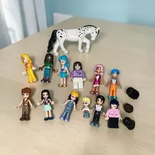 LEGO Friends Minifigure Mini Doll Lot Horse Figures Accessories Mixed Lot