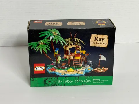 LEGO Ideas Ray the Castaway 40566 Retired GWP New Factory Sealed!