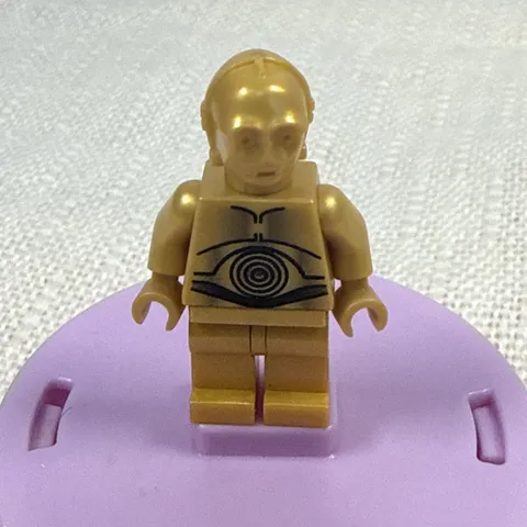 LEGO Star Wars C-3PO Minifigure SW0161 2005 From Set 10144