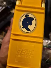 LEGO Bricks 'n Pieces Mail Order Box Yellow Storage Box Bulk Mixed Parts Lot