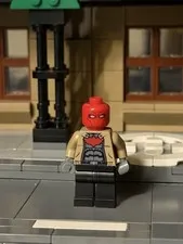 Custom UV Red Hood Minifigure – LEGO Batman 2006 Game Style