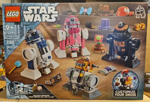 Lego Star Wars 75392 Creative Play Droid Builder NEW Sealed Retired Young Leia
