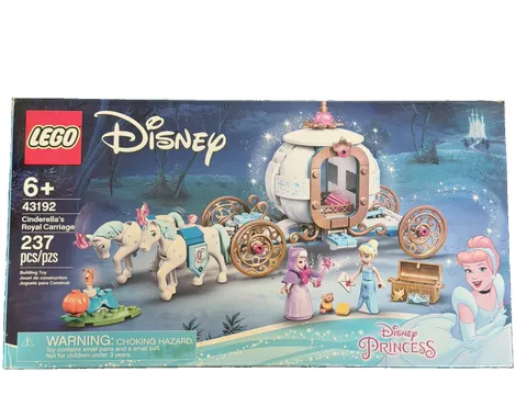 LEGO Disney Princess Cinderella's Royal Carriage 43192 237 pcs Cinderella