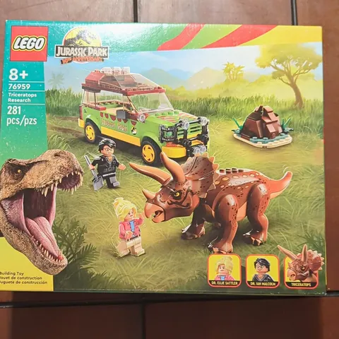 LEGO Triceratops Research 76959 Jurassic Park Jurassic World 281 pcs 8+ 2023