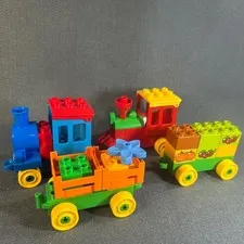 Lego Duplo Lot My First Train Engine And Cargo Vehicle Parts